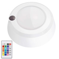 Luxsway Battery Operated Ceiling Light Led Remote Control 16 Color Changing 4 Modes Rgb Lights 5.67