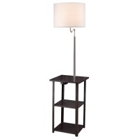 58 Squared Sofa Side Shelves Table Lamp W Power Station (1141496)(D0102H55S7X)