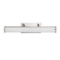 Integrated LED 26W 1950 lumen 80 CRI dimmable vanity light with acrylic diffuser