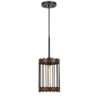 Cantania 60W Metal Pendant Fixture Edison Bulbs Not Included