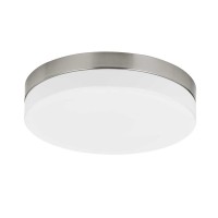 Integrated LED 25W 2000 lumen 80 CRI dimmable ceiling flush mount with acrylic diffuser