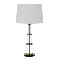 Brest 150W 3 way Glass table lamp