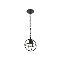 Octavia 1 Light Dark Brown Pendant