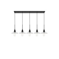 Waltz 5 Light Black Pendant