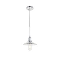 Waltz 1 Light Chrome Pendant