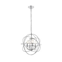 Wallace 4 Light Chrome Pendant