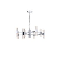 Vega 17 Light Chrome Led Pendant