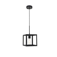 Resolute 1 Light Black Pendant