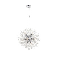 Flores 8 Light Chrome Pendant