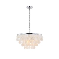 Selene 4 Light Chrome Pendant