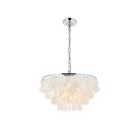 Selene 4 Light Chrome Pendant