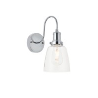 Felicity 1 Light Chrome Wall Sconce