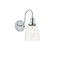 Felicity 1 Light Chrome Wall Sconce