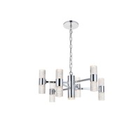 Vega 13 Light Chrome Led Pendant