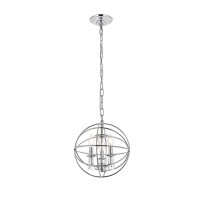 Wallace 3 Light Chrome Pendant