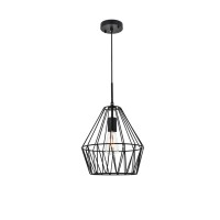 Candor 1 Light Black Pendant