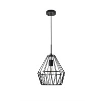 Candor 1 Light Black Pendant