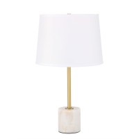 Kira 1 Light Brass Table Lamp