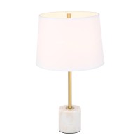 Kira 1 Light Brass Table Lamp