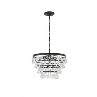 Kora 5 Light Black Pendant