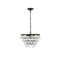 Kora 5 Light Black Pendant