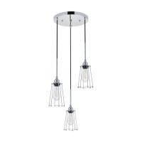 Auspice 3 Light Chrome Pendant