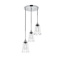 Auspice 3 Light Chrome Pendant