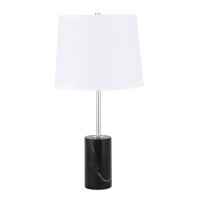 Laurent 1 Light Polished Nickel Table Lamp