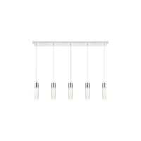 Constellation 5 Light Chrome Led Pendant