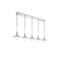 Etude 5 Light Chrome Pendant