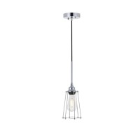 Auspice 1 Light Chrome Pendant