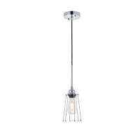 Auspice 1 Light Chrome Pendant