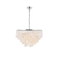 Selene 6 Light Chrome Pendant