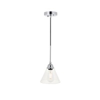 Histoire 1 Light Chrome Pendant