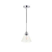 Histoire 1 Light Chrome Pendant