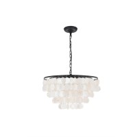 Selene 4 Light Black Pendant