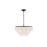 Selene 4 Light Black Pendant