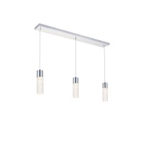 Constellation 3 Light Chrome Led Pendant