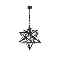 Nocturne 1 Light Black Pendant