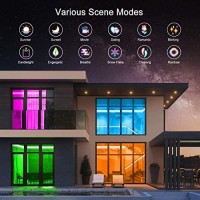 Govee Rgbic Led Strip Lights, 16.4Ft Color Changing Led Lights With App Control, 64 Scene Modes, Music Mode, Light Strip With Black Tape For Bedroom, Kitchen, Living Room, Party, Home Decor