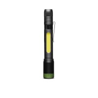 Gp Led Torch Led Flashlight & Inspection Light Adjustable Focus Handheld Flashlight Super Bright 180 Lumens Pocket Torch Zoomable And Waterproof Camping Outdoor Torch Batteries Included