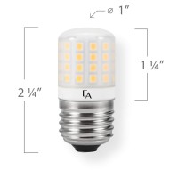 Emeryallen Ea-E26-5.0W-001-279F-D - 5 Watt E26 Miniature Led Bulb - 2700K - 550 Lumens - 120V