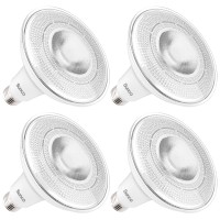 Sunco 4 Pack Dusk To Dawn Flood Lights Outdoor Led Par38 Motion Sensor, 13W Equivalent 100W, 2700K Soft White, 1050 Lm, Photocell + Motion Detector, Super Bright, Security Flood Light - Ul