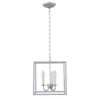 Eclipse 3 Light Vintage Sliver Pendant