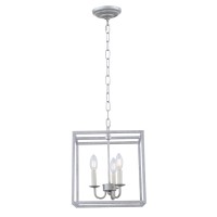 Eclipse 3 Light Vintage Sliver Pendant