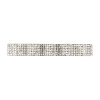 Ollie 5 Light Chrome And Clear Crystals Wall Sconce