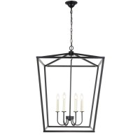 Maddox 6 Light Black Chandelier