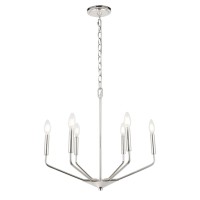 Enzo 6 Light Chrome Pendant