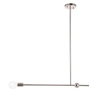 Brees 1 Light Chrome Pendant