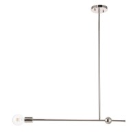 Brees 1 Light Chrome Pendant